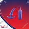 VIBRATING ANAL PLUG BEADS PROSTATE MASSAGER