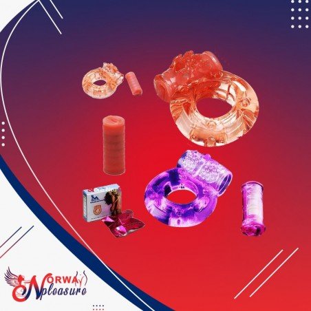 Cock Ring Vibrator 2pcs