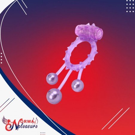 Vibrating Ball Banger Cock Ring Vibrator