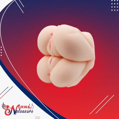 3p Love Double Ass & Vagina Masturbator