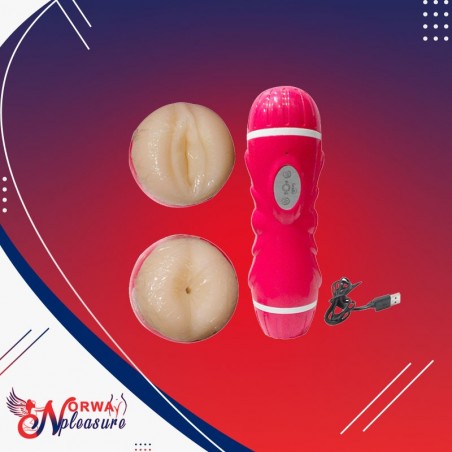 Sex by Dual Core Power Carrier Cup Female Pussy and Anal