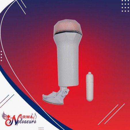 Super Soft Vibrating Masturbator With Suction