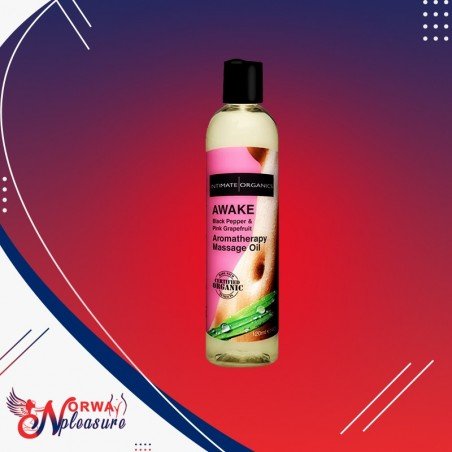 AWAKE AROMATHERAPY MASSAGE OIL - Black Pepper 120ml