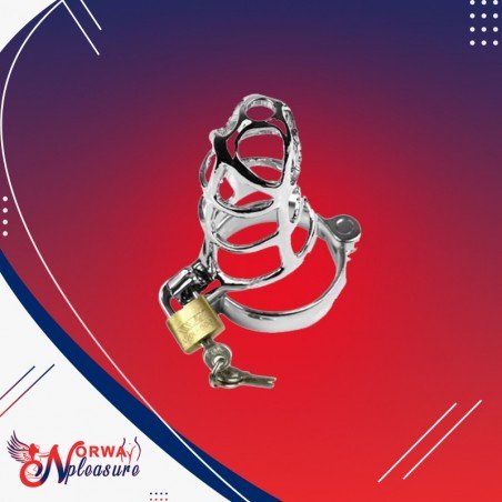 Chastity Steel Lock Device for Men