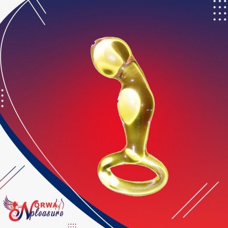 Jaguar Golden Glass Dildo