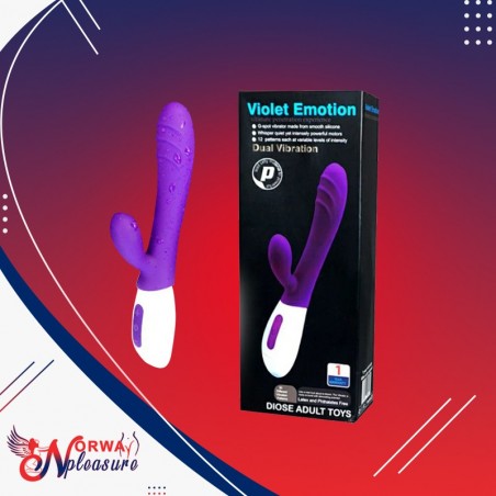 VIOLET EMOTION RABBIT VIBRATOR