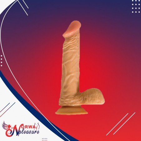 Huge 8 Inch Realistic Suction Cup Realistic Non Vibrator