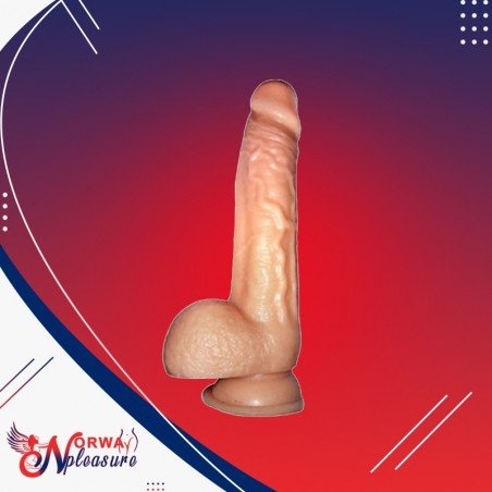 Sex Flesh 6 inch Maddox  Realistic Non Vibrator with Suction