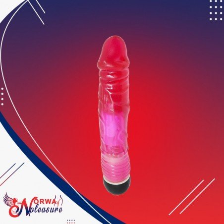 Long Tough Jelly Realistic Vibrator