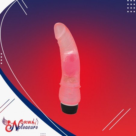 Ultra Slim Flexidick with vibrating Jelly