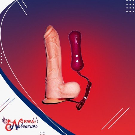 Sex Flesh MultiSpeed Maddox Realistic Vibrator with SuctionV5